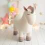 Unicorn Maxi Plush Toy Cotton Wood White 0