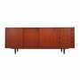 Vintage Sideboard Teakholz Braun 1960er Jahre 0