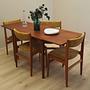 6x Dining chair teak 1970s 1