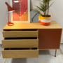 Aparador Yoko Kommode Holz Rot 2