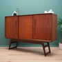 Vintage Highboard Teakholz Braun 1960er Jahre 5