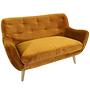 Herman Sofa 2-Sitzer Velour Matt Amber 4