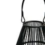 Mataram Laterne Rattan Schwarz 2