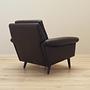 Armchair Leather Brown 1960s 8