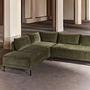 Vivica Schlafsofa Récamiere Links Moss Olive 5