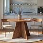 Virella Dining table Atlantic pine Ø120 cm 1