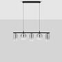Pendelleuchte Aelia Typ C Aluminium Rauchglas Grau 2