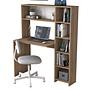 Desk with shelf Brown 6
