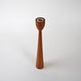 Teak Candlestick 1960s 3