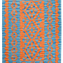 Kilim Gashgai Teppich Wolle Mehrfarbig 0