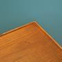 Vintage Tisch Holz Metall Braun  1970er Jahre 12