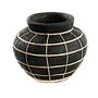 Belly Vase Schwarz 0