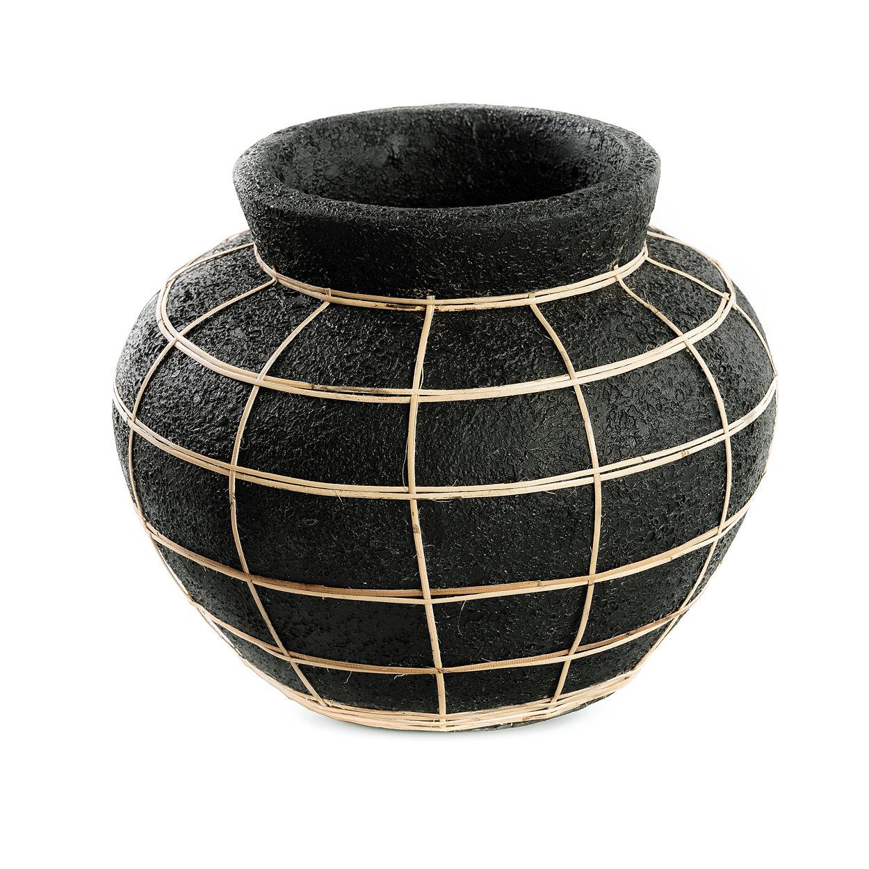 Belly Vase Schwarz 0