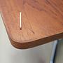Vintage Couchtisch Teakholz Braun 1970er Jahre 13
