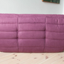 Togo Sofa 2-Sitzer Textil Aubergine 4