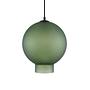 Bams pendant lamp frosted glass green Ø 25cm 1