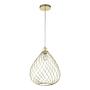 Pendant lamp Albeuve 1-light Gold 4