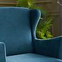 Lola Berjer Armchair Turquoise 3