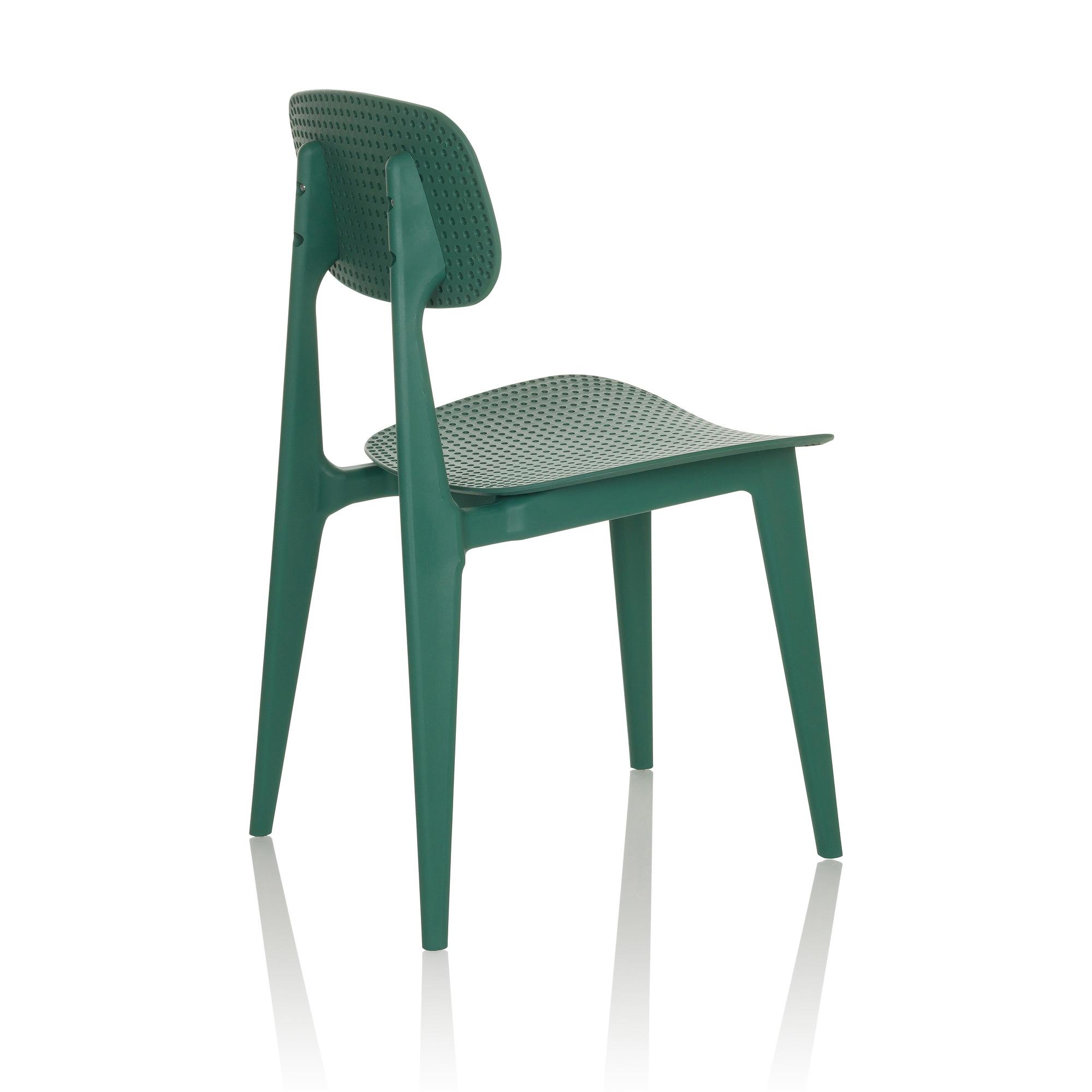 ARTIFO HOL Stackable chair Plastic Green 6