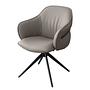 Drehbarer Armlehnenstuhl AOBAO Taupe 0