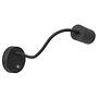 Upround LED-Wandleuchte Aluminium Schwarz 1-flammig 3