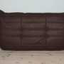 Togo Sofa 2-Sitzer Madras-Leder Braun 5