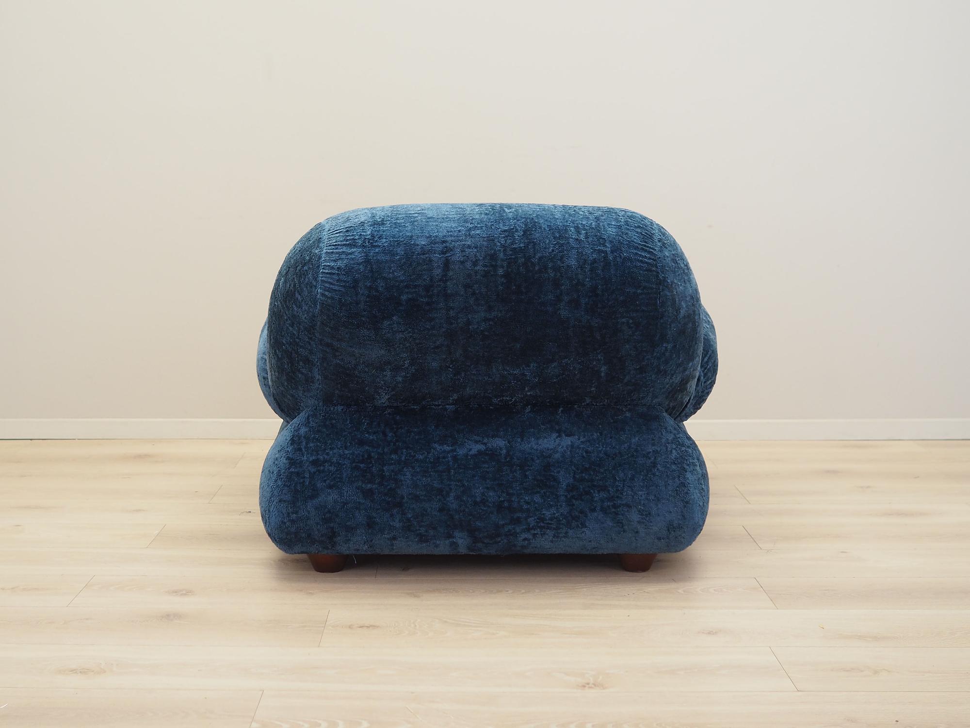 Sessel Blau 1970er Jahre 5