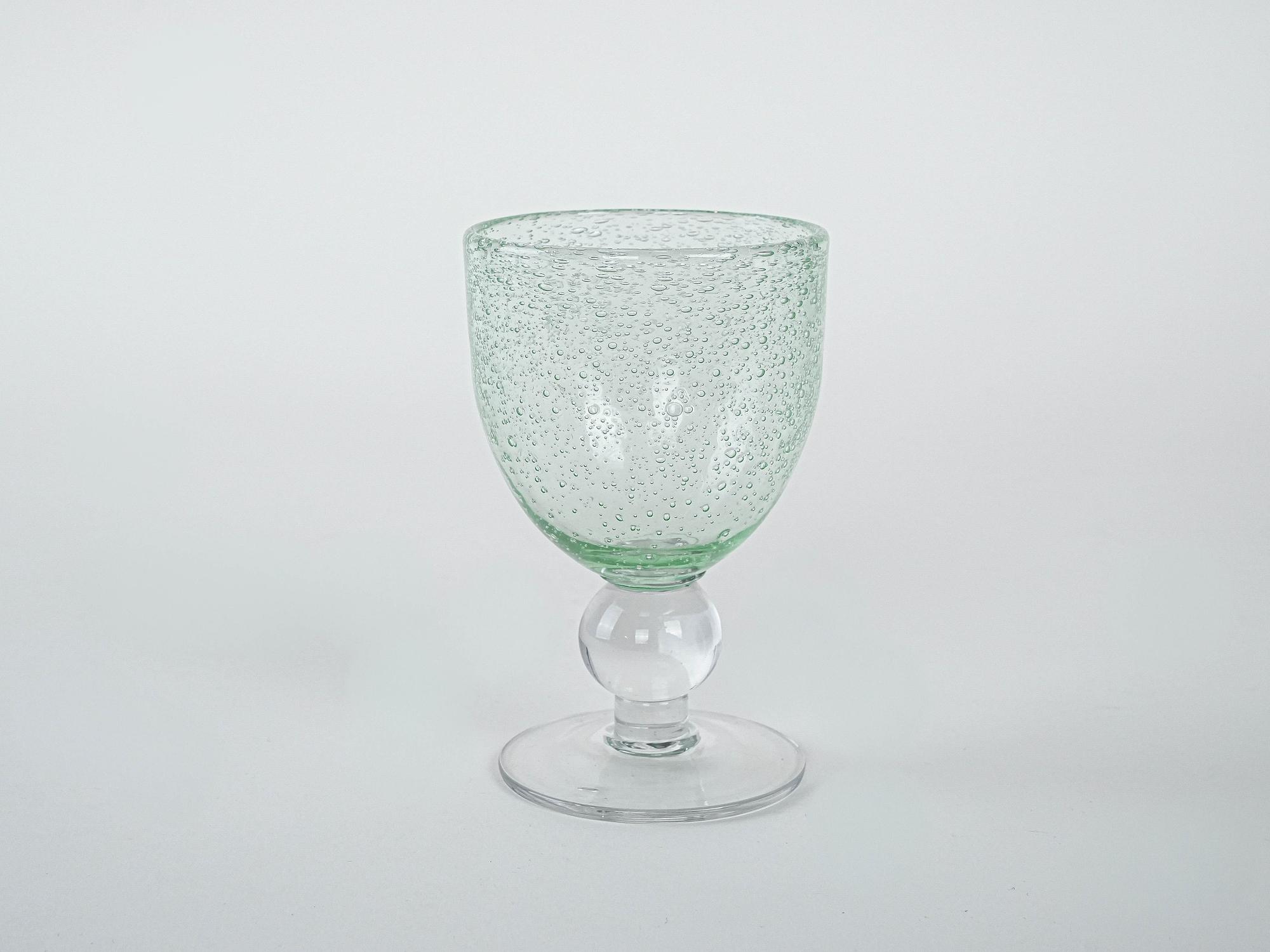 Bubble Champagne glasses-Set Transparent 1970s 4