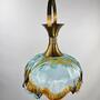 Vintage Pendelleuchte Muranoglas Messing Mehrfarbig 3