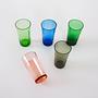 5x Glasses Colorful 5