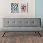 Zola Sofa Bed 3-seater Light Grey 1