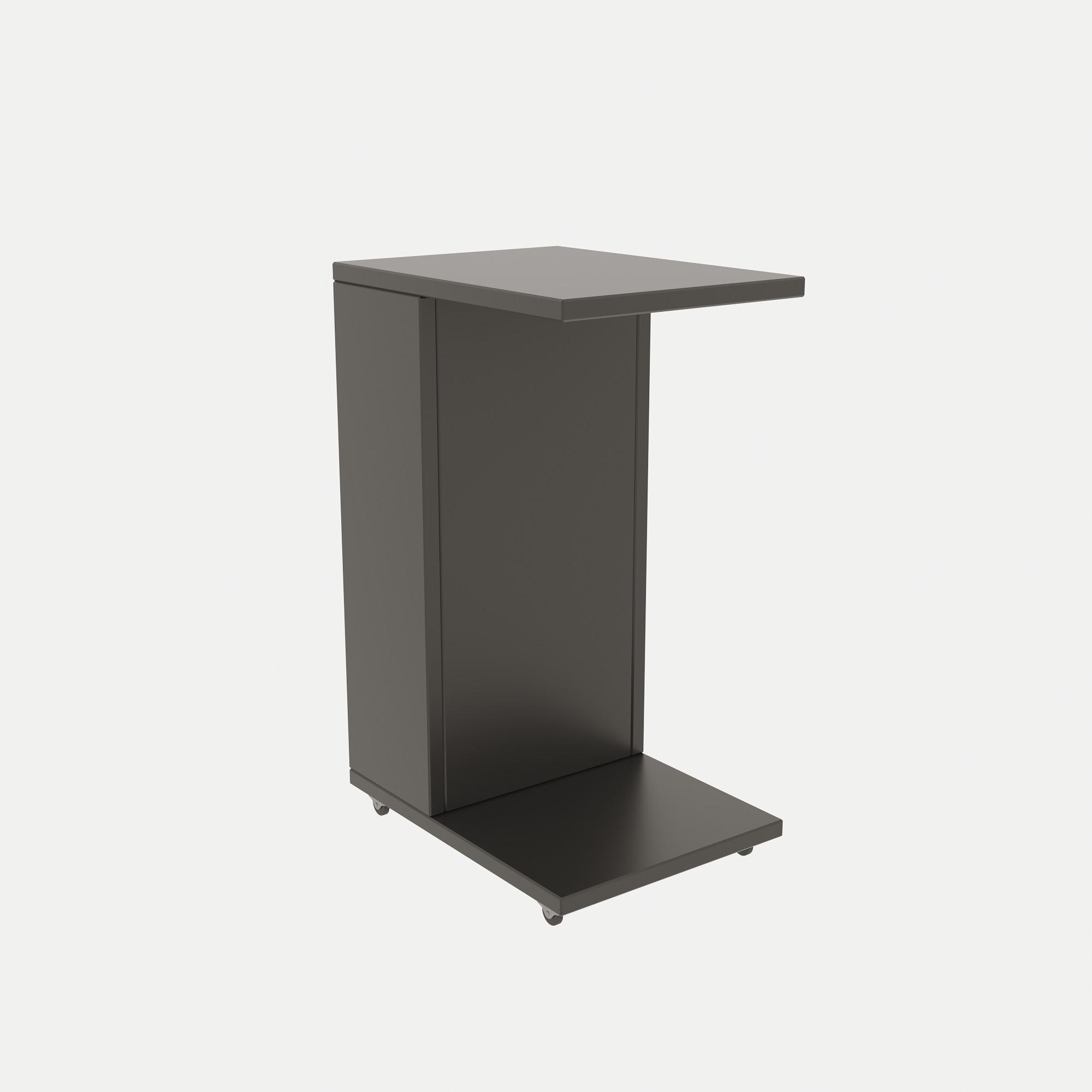 Filinta Side Table Wood Veneer Anthracite 3