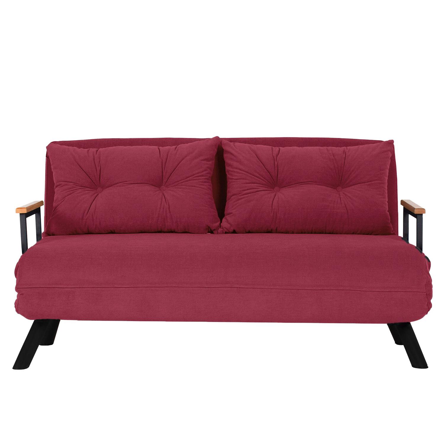 Sando Schlafsofa 2-Sitzer Rot 6