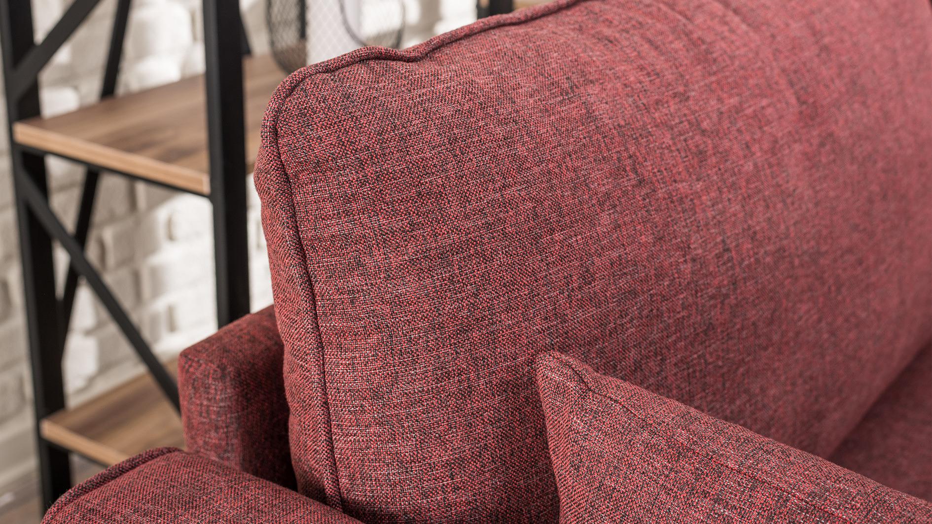 Bella Sofa 2-Sitzer Rot 4