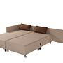 Matris Left Eckschlafsofa Braun 5