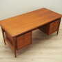 Desk Teak Wood Brown 1960s 5