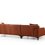 Petra L Ecksofa Orange 6