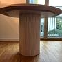 Bianca Dining Table Cream 110cm 4