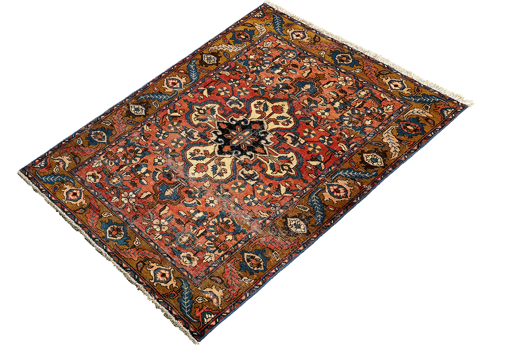 Heritage Sassan Teppich Wolle Braun 3