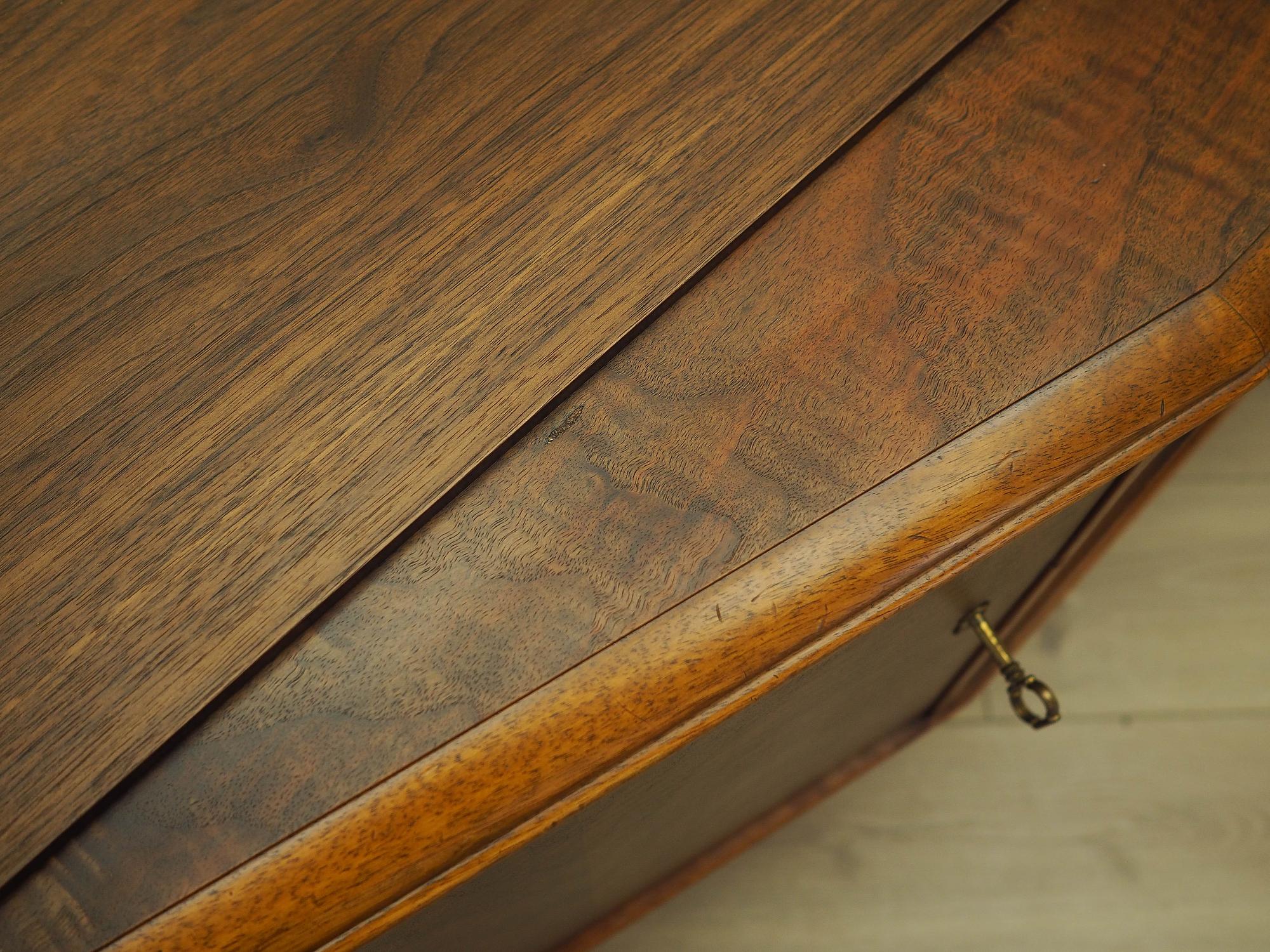 Sideboard walnut brown 1960s 7