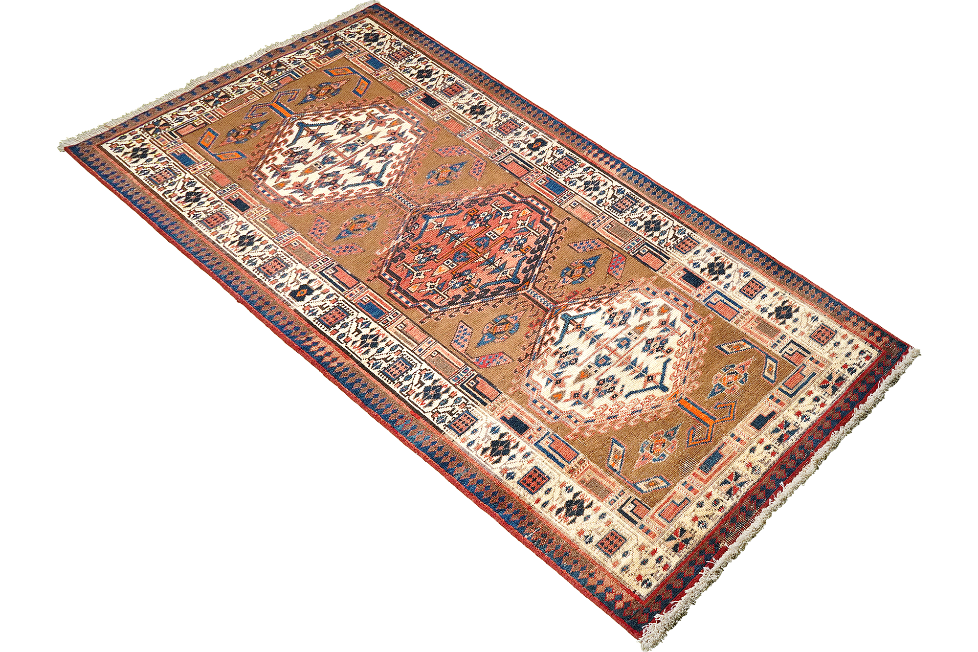 Heritage Saeed Teppich Wolle Braun 2