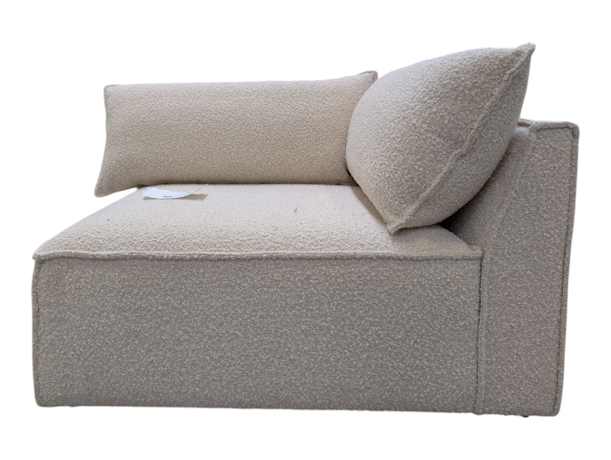 Daphne 1-Sitzer Eckmodul Links Maya Cream 1