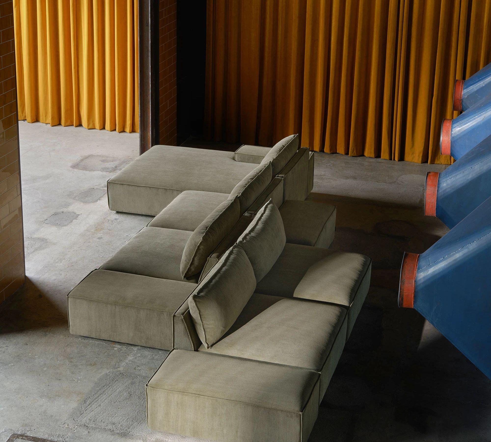 Daphne 1-Sitzer Récamiere Rechts Free Sage 2