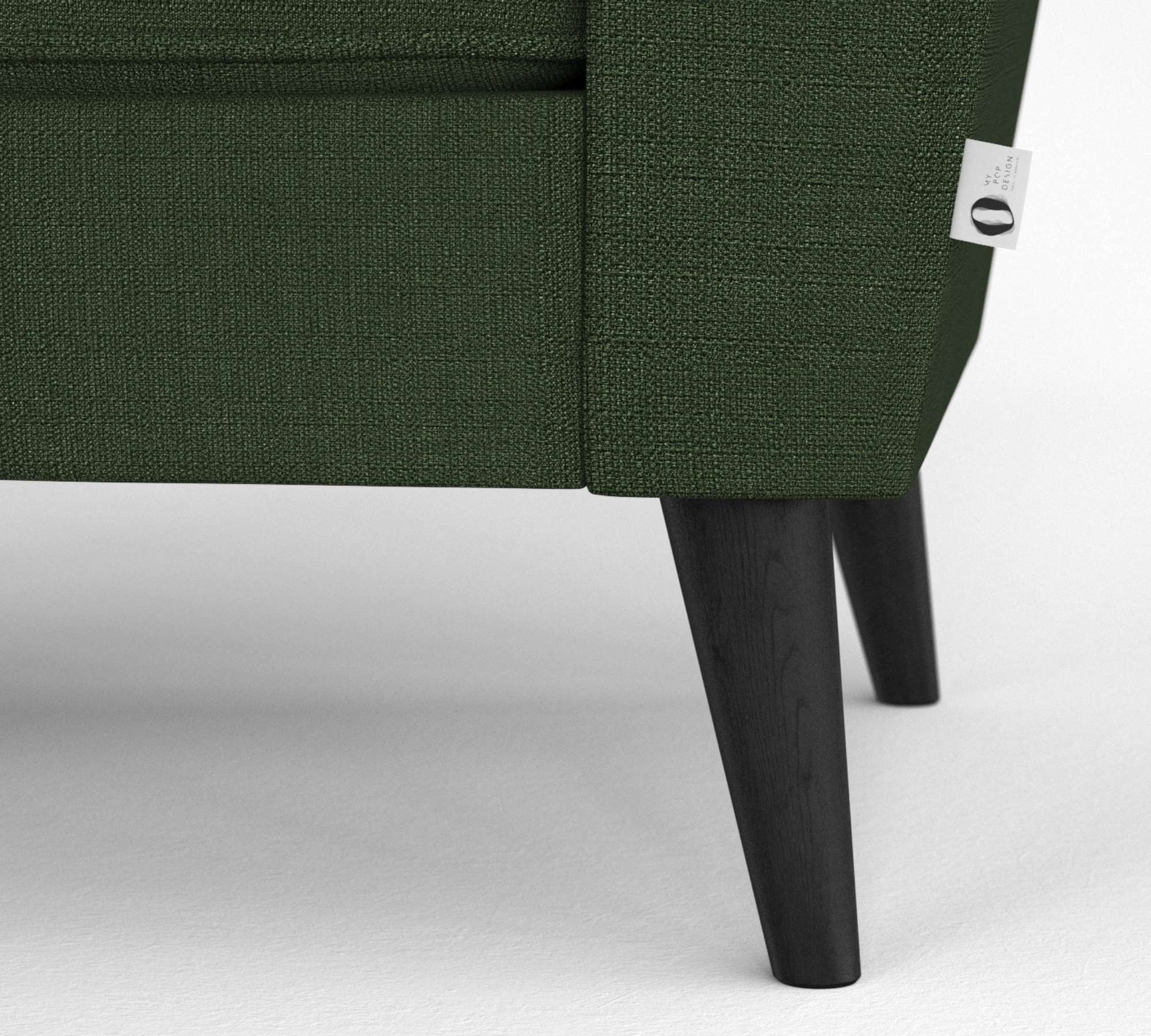 Auteuil Sessel Waldgrün EU-Produktion zertifiziert ÖKO-TEX 5