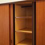 Teak-Schrank Braun 1960er Jahre 10