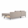 Vivica Schlafsofa Récamiere Links Agnes Brown 4