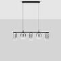 Pendelleuchte Aelia Typ C Aluminium Rauchglas Grau 3