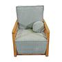 Sallanan Sessel Blau 4