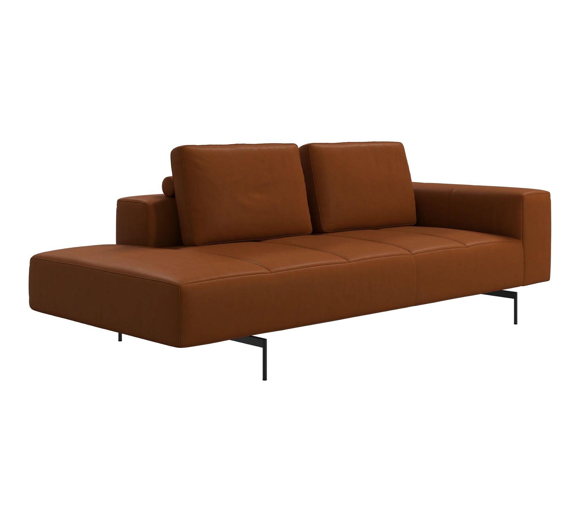 Amsterdam Sofa-Ruhemodul Nordic Vintage Leder Karamell 1