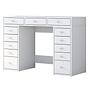 Dressing table with drawers White 5
